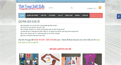 Desktop Screenshot of buonsiquanao.com