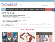 Tablet Screenshot of buonsiquanao.com